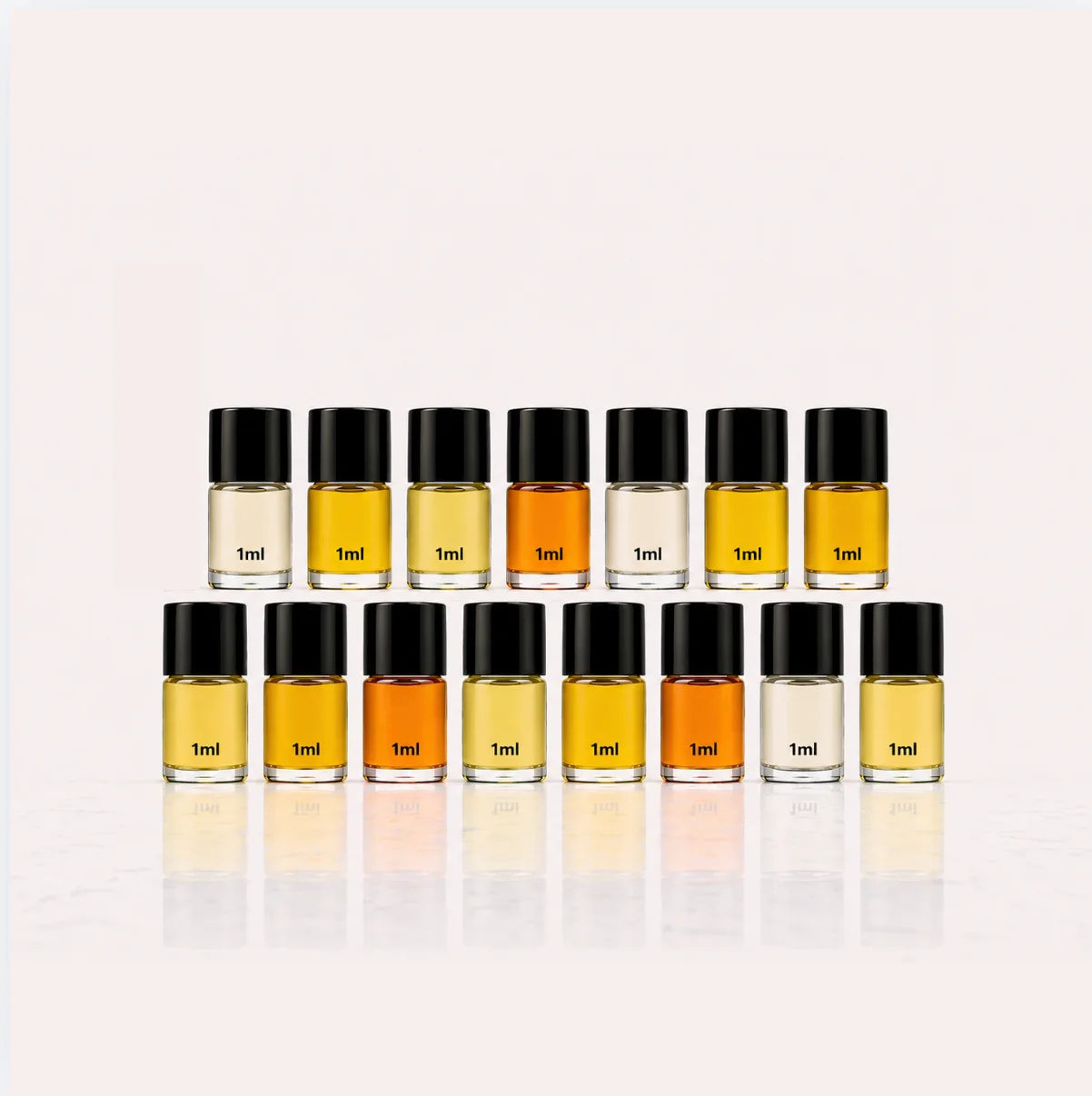 bestseller perfume oil samples UK 15x1ml tester set